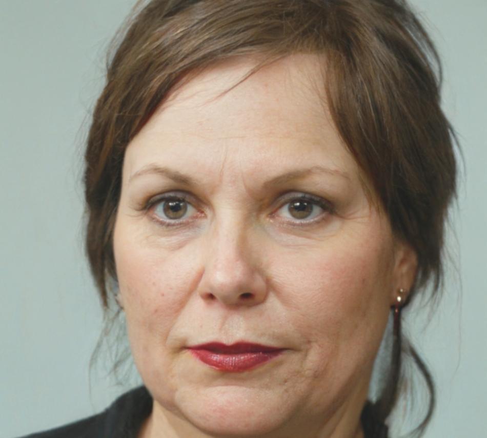 Professional headshot of Elena Voss